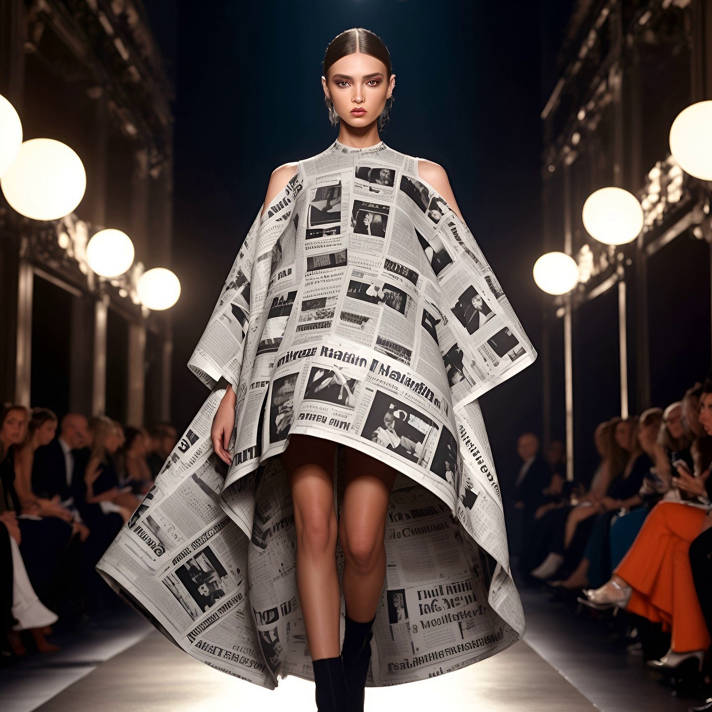 A brand new fashion collection Inspired By Newspaper is ready to purchase!