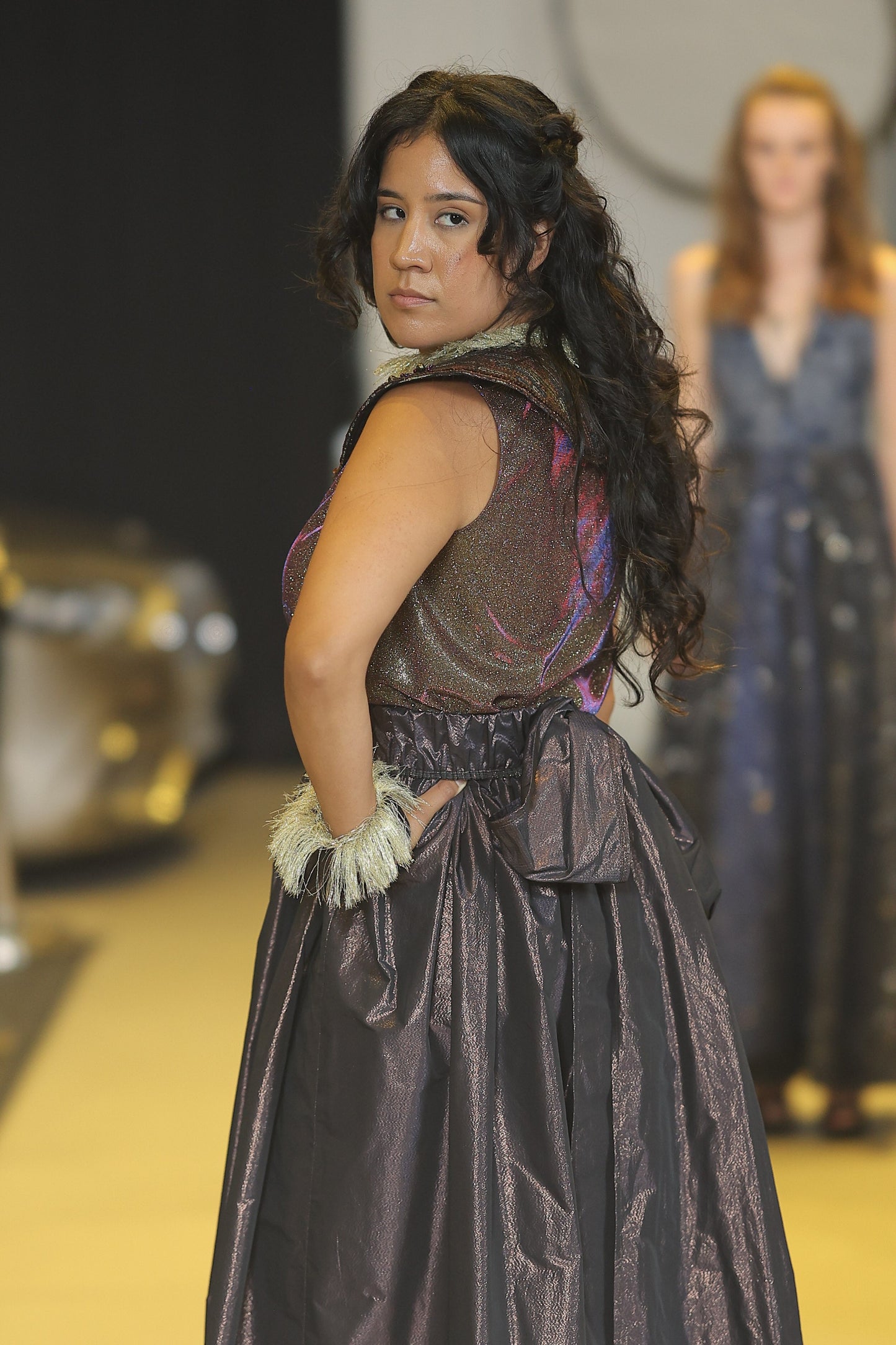 Women's Brown Evening Gown