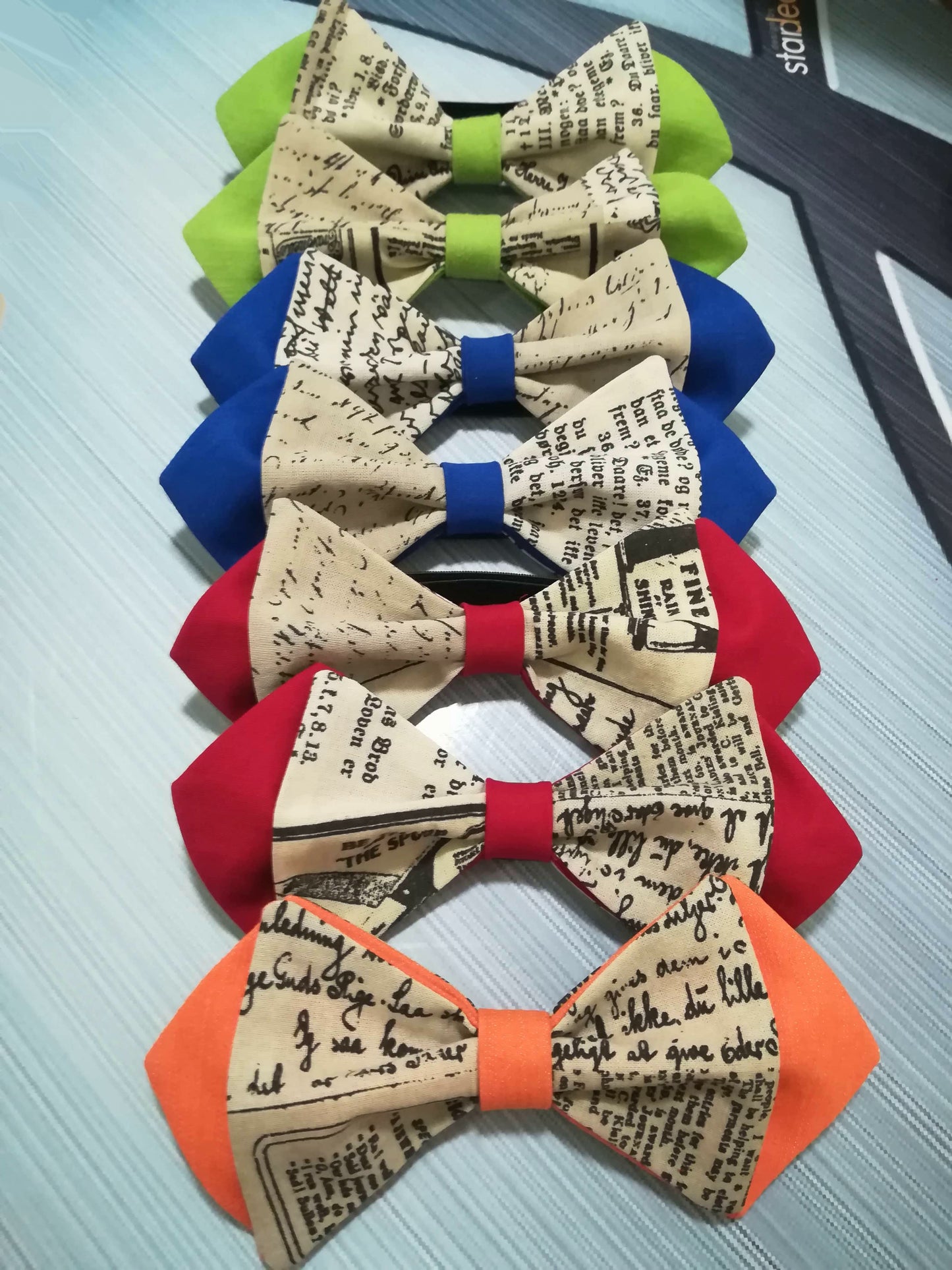 Pre-Tied Bowtie Adjustable