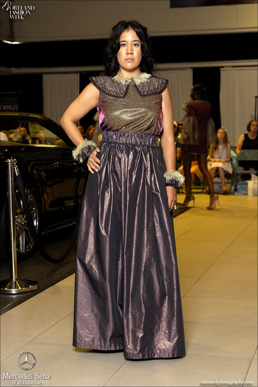 Women's Brown Evening Gown